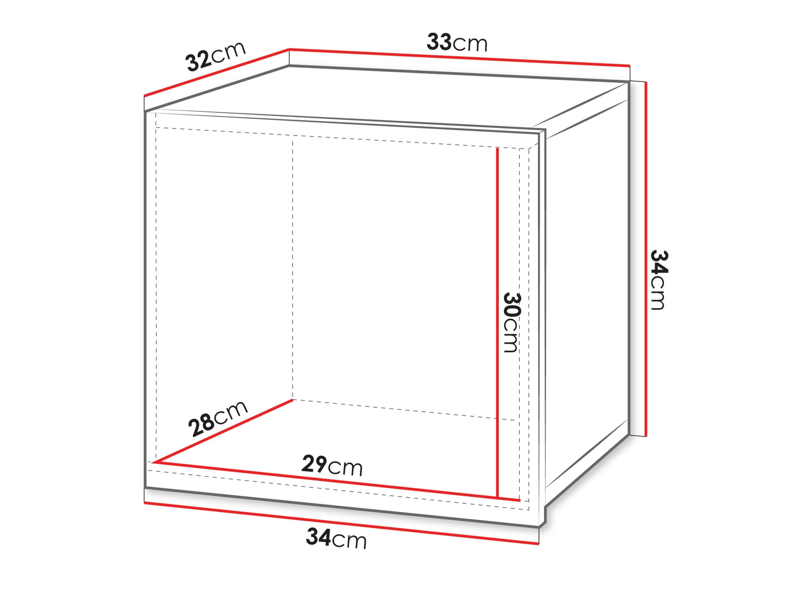 Vægskab Tivdalu 124 (Gylden eg)