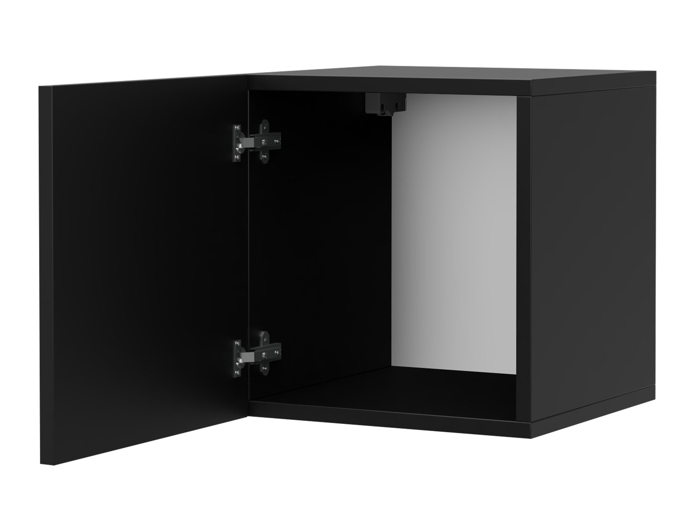 Wandkast Remus II (Wit + Glanzend wit)