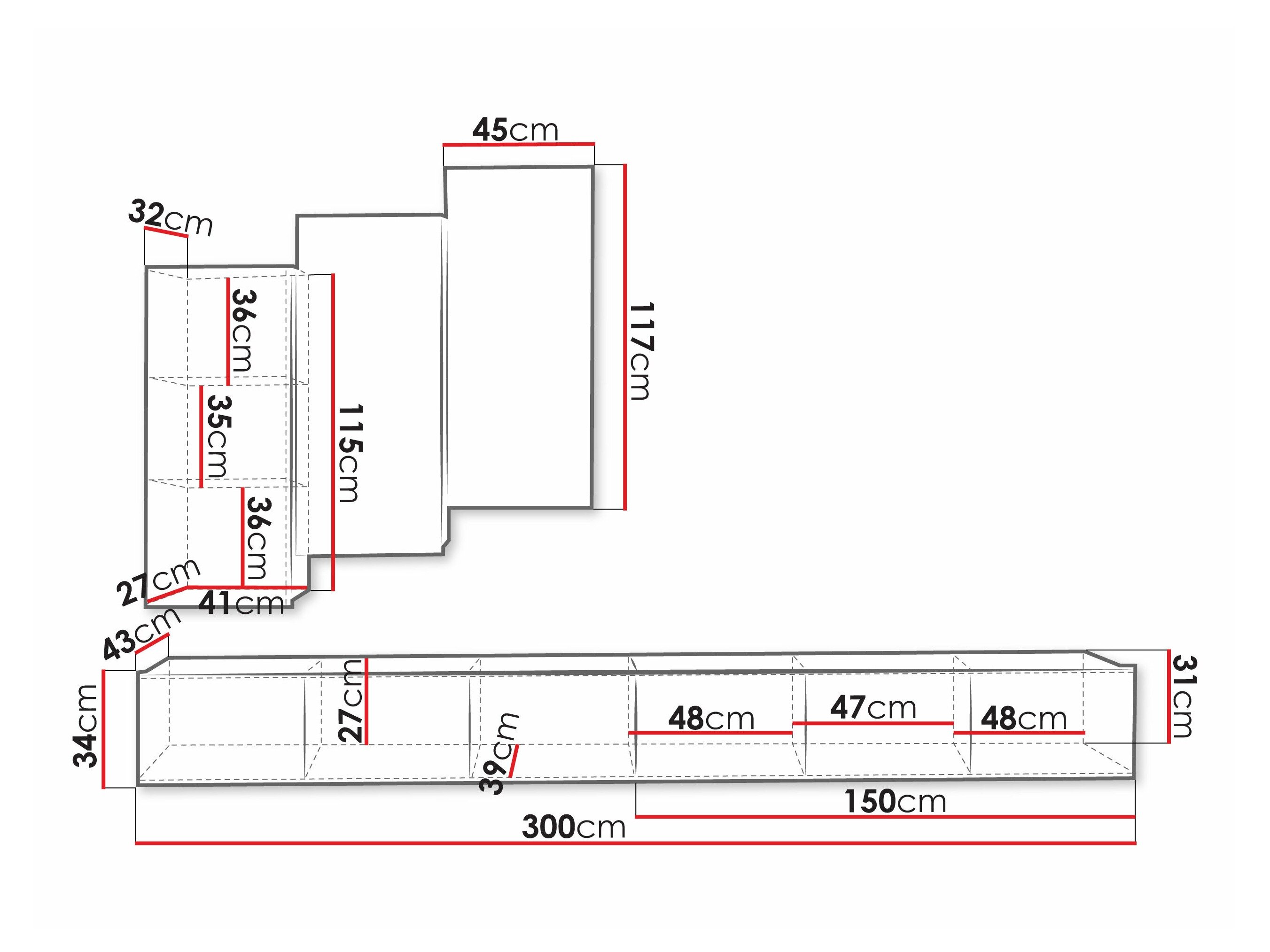 Stuemøbelsæt Tivdalu 131 (Gylden eg)
