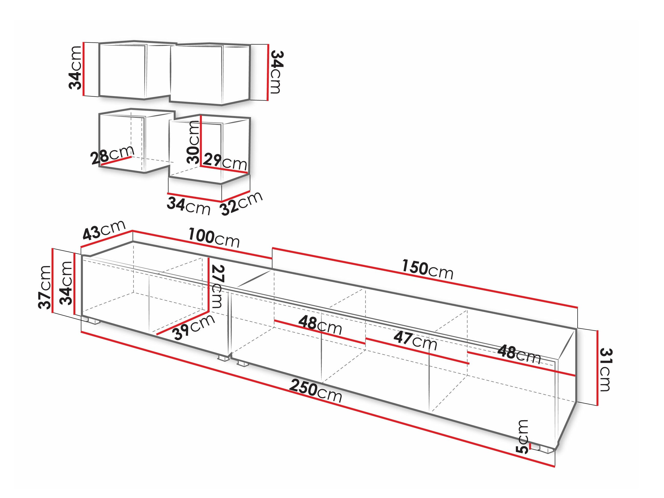 Stuemøbelsæt Tivdalu 132 (Gylden eg)