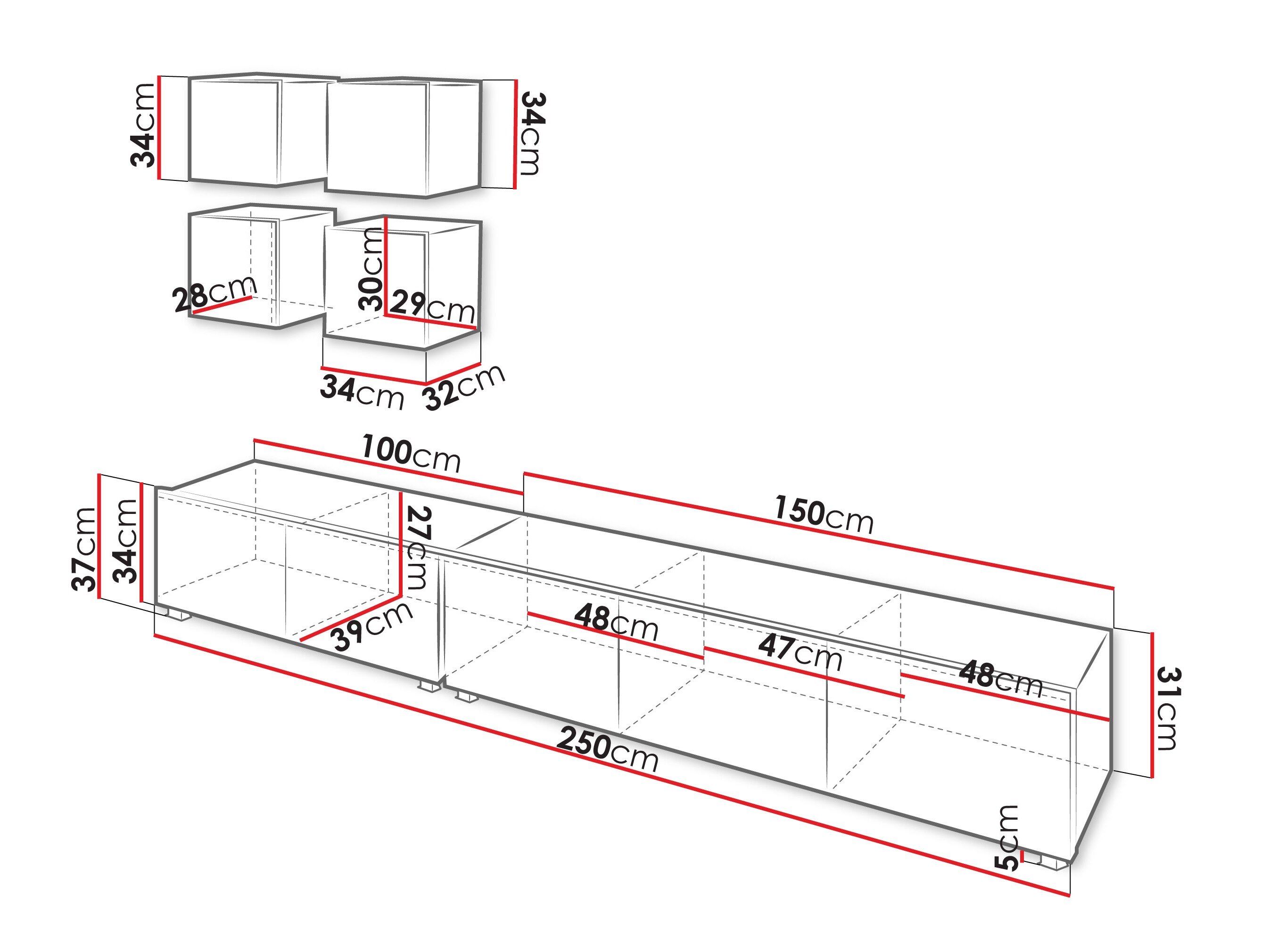 Stuemøbelsæt Tivdalu 132 (Valnød)