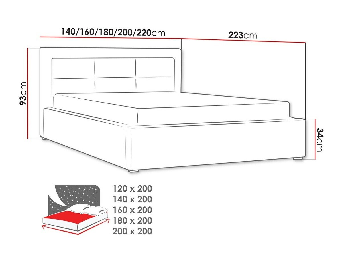 Bed Pomona 103 (Victoria 14 866)