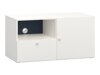 TV-Möbel Tornolo 126 (Weiss + Indigo)