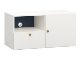 TV stol Tornolo 126 (Bijela + Indigo)
