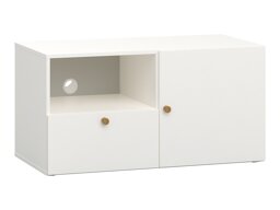 TV stol Tornolo 126 (Bijela + Siva)