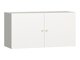 Hängeschrank Tornolo 128 (Weiss + Grau)