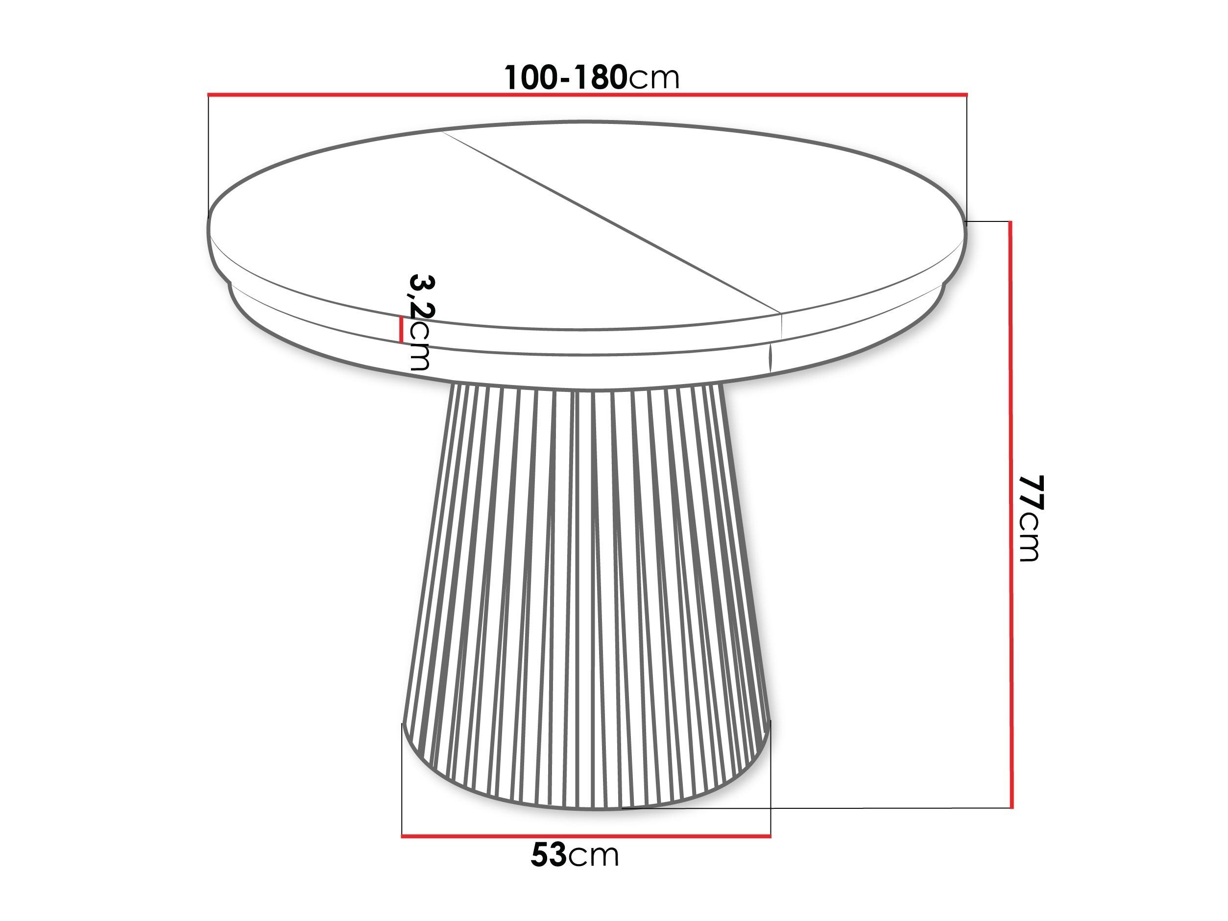 Tafel Stanton 150 (Wit)