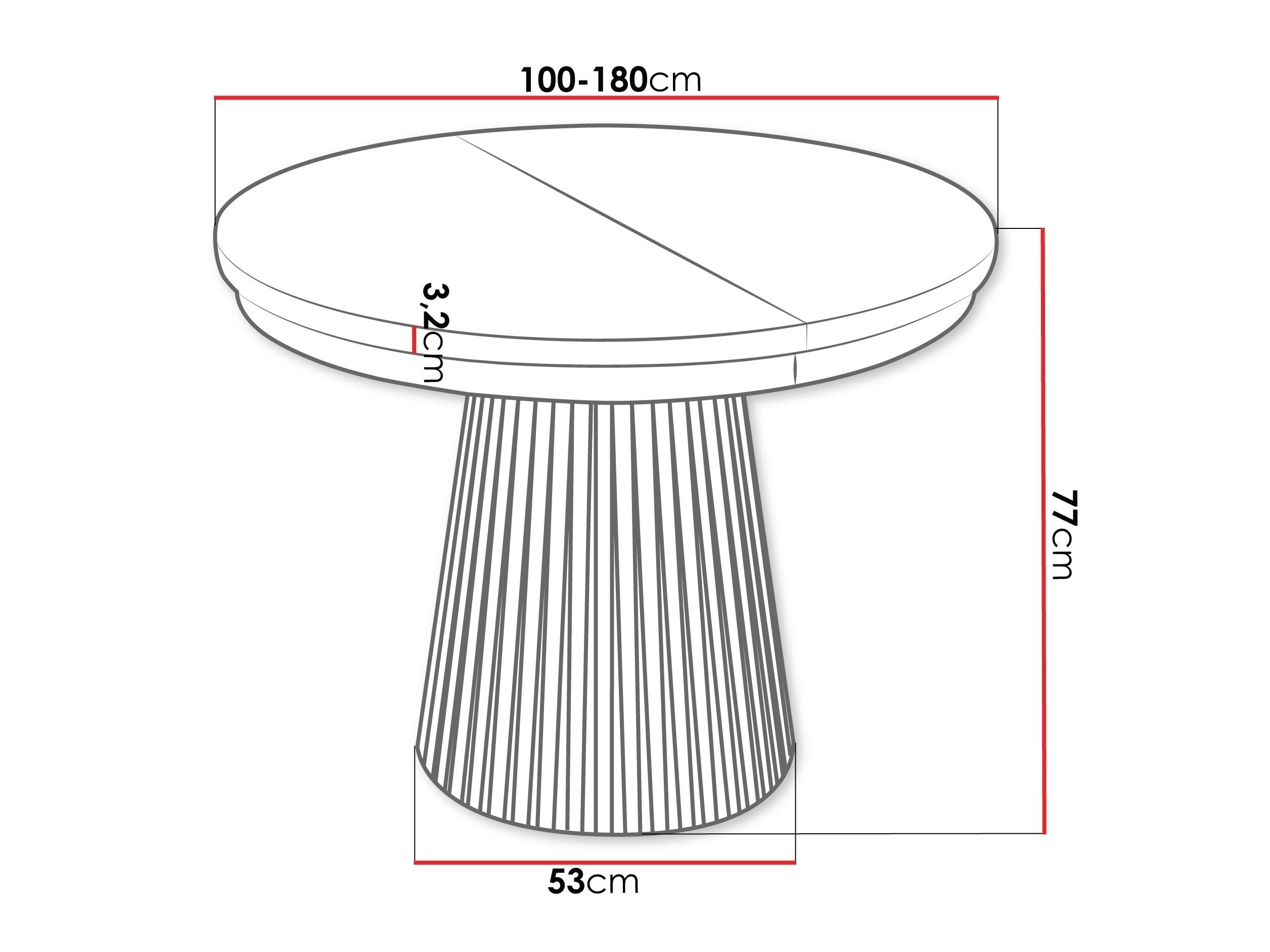 Bord Stanton 151 (Craft gylden eg)