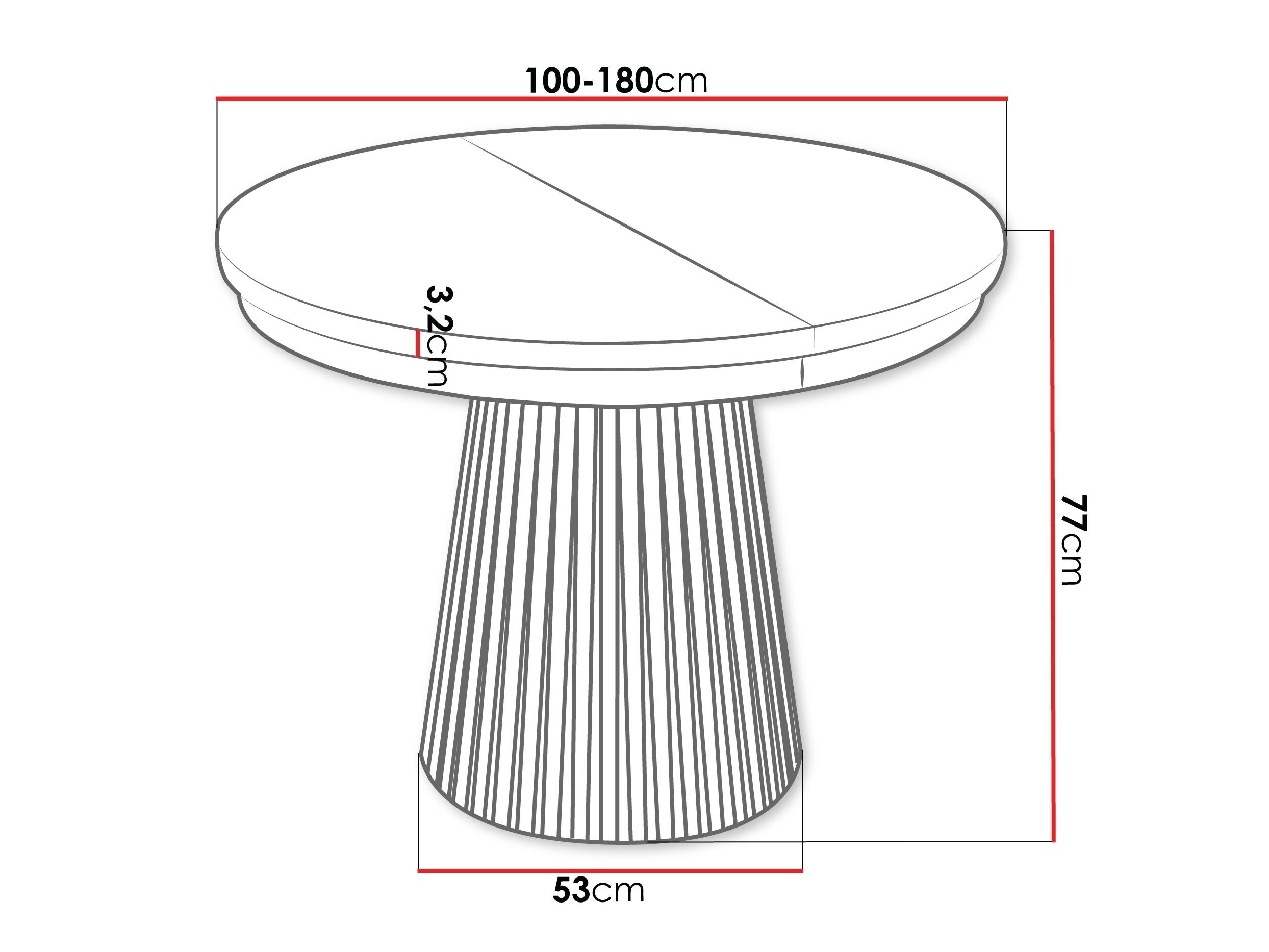 Bord Stanton 152 (Sort)