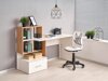 Bureau Houston 826 (Wit + Gouden eik)