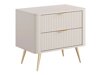 Sengebord Lectum (Beige)