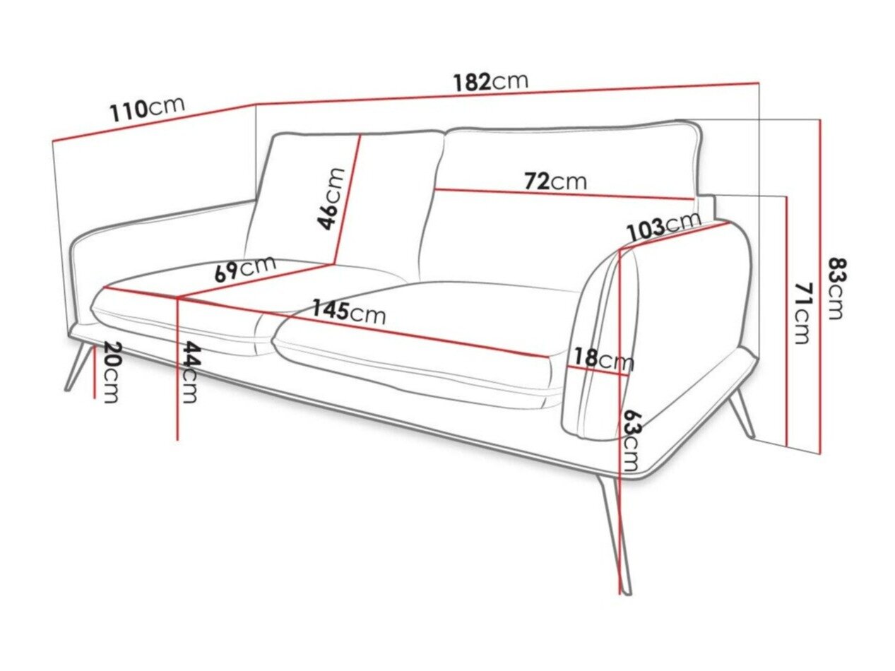 Sofa Evarveni 102 (Zetta 302)