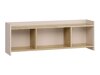 Wandregal Velrome 107 (Eichenholzoptik + Beige)