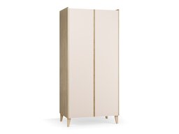 Garderobna omara Velrome 109 (Hrast + Bež)