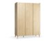 Kleiderschrank Velrome 110 (Eichenholzoptik)