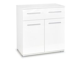 Ladekast Cirveso 100 (Wit + Glanzend wit)