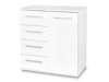 Ladekast Cirveso 101 (Wit + Glanzend wit)
