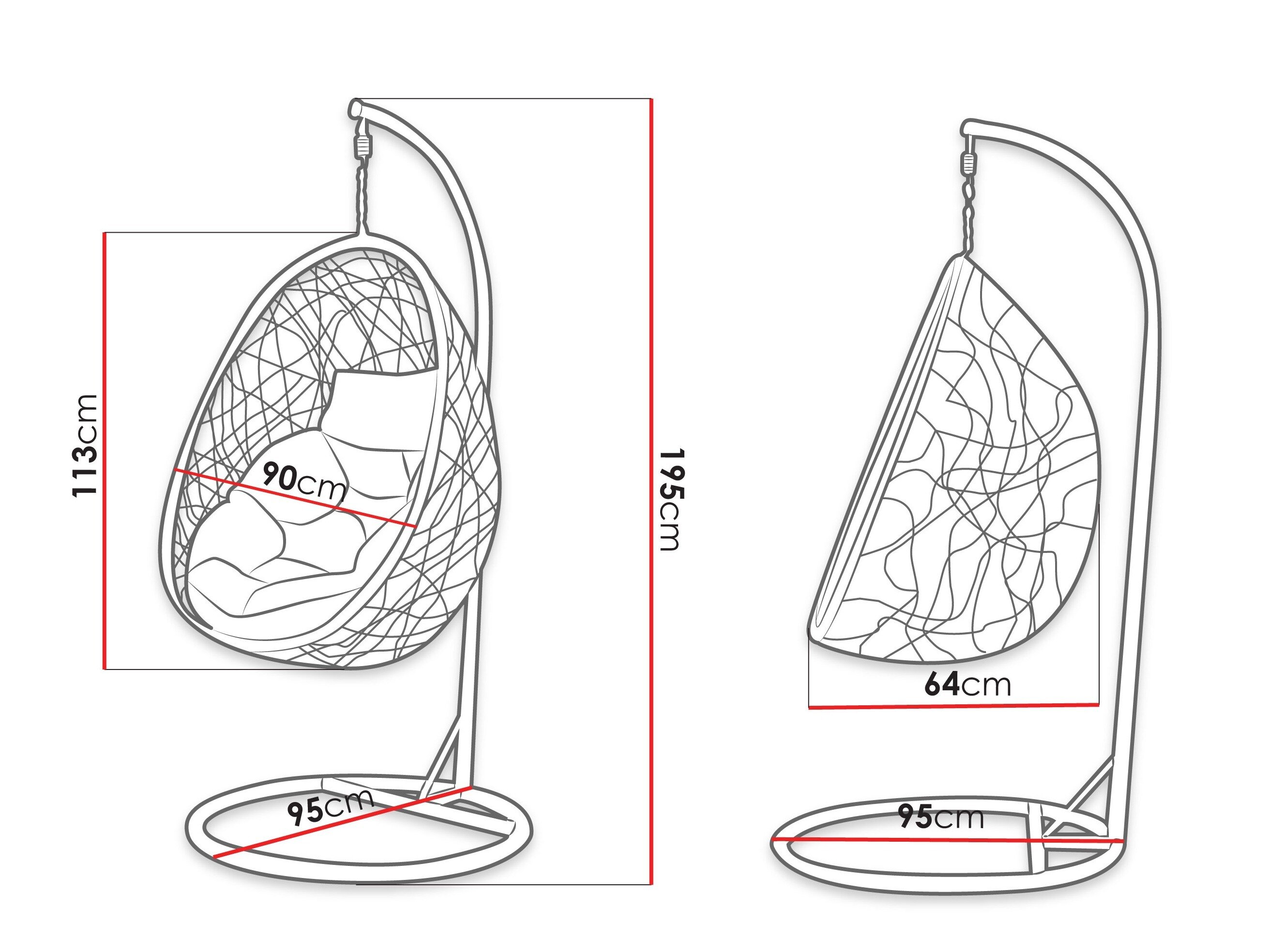 Hængestol Comfivo 505 (Beige)