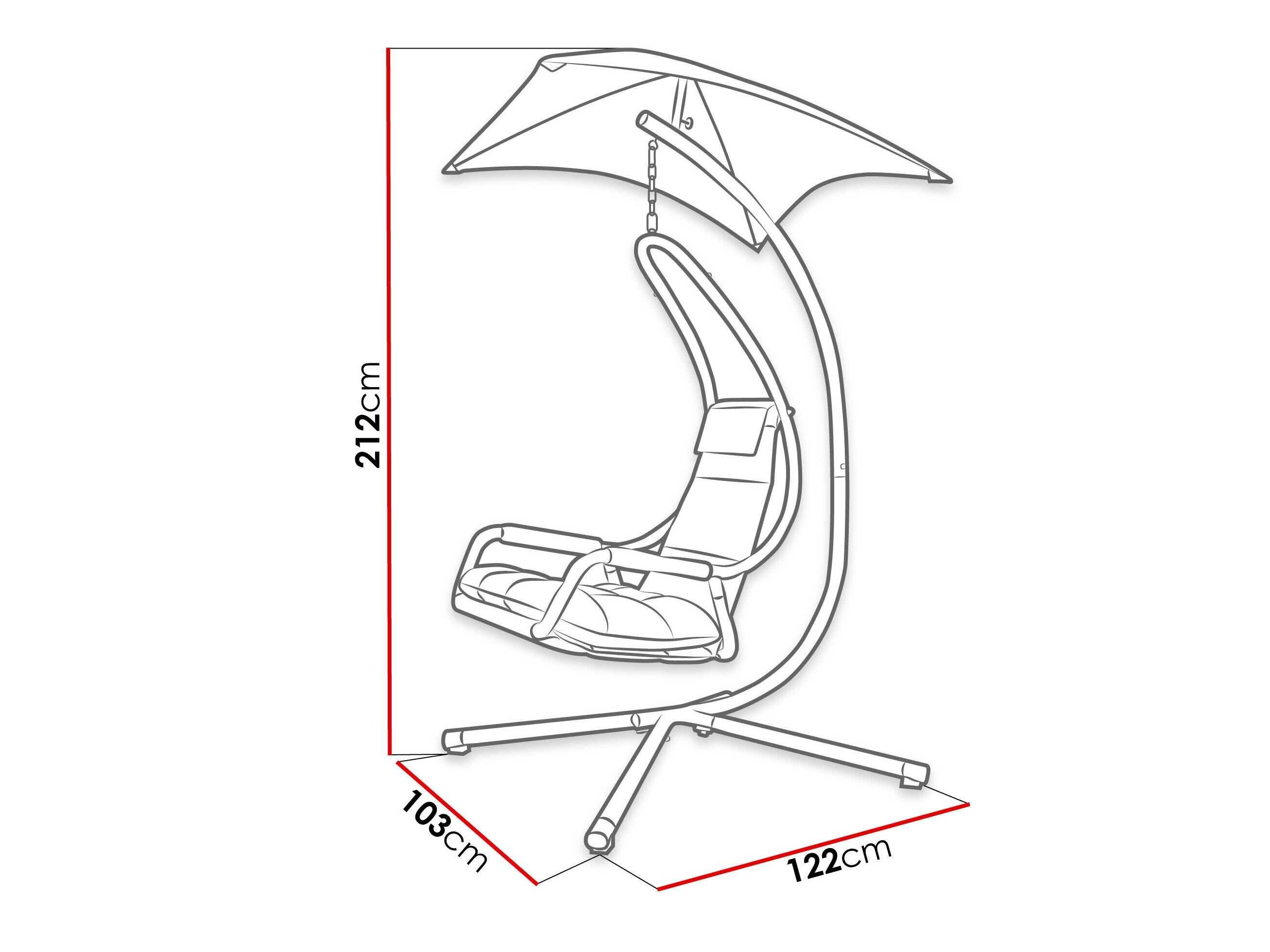 Hængestol Comfivo 318