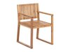 Komplet mize in stolov Berwyn 3235 (Bela + Temno Modra)