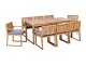Komplet mize in stolov Berwyn 3235 (Modra)