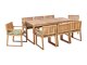 Komplet mize in stolov Berwyn 3235 (Zelena)