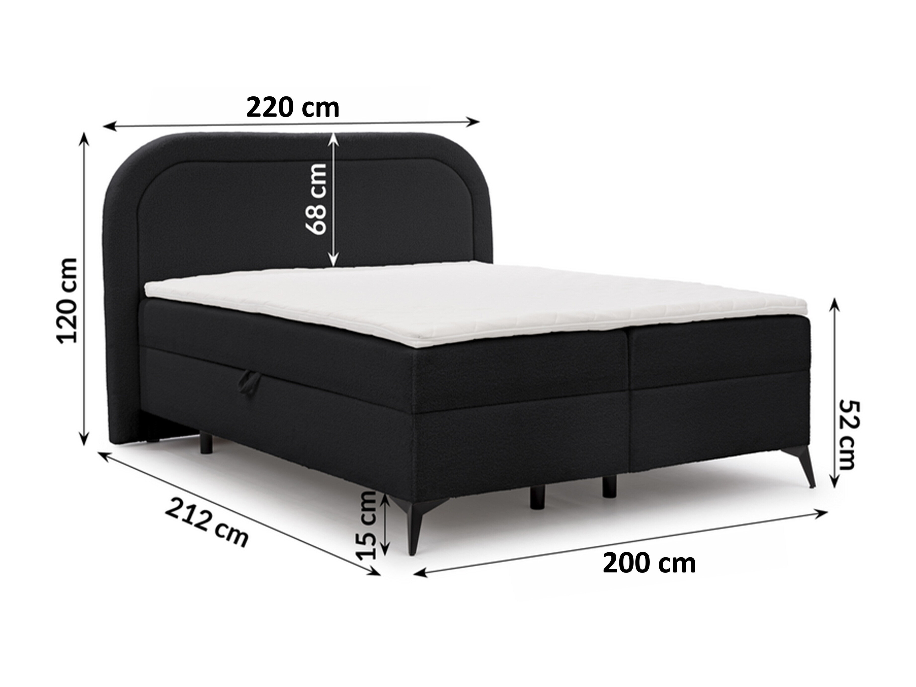 Boxspring Rocklin 115 (Quelle 83)