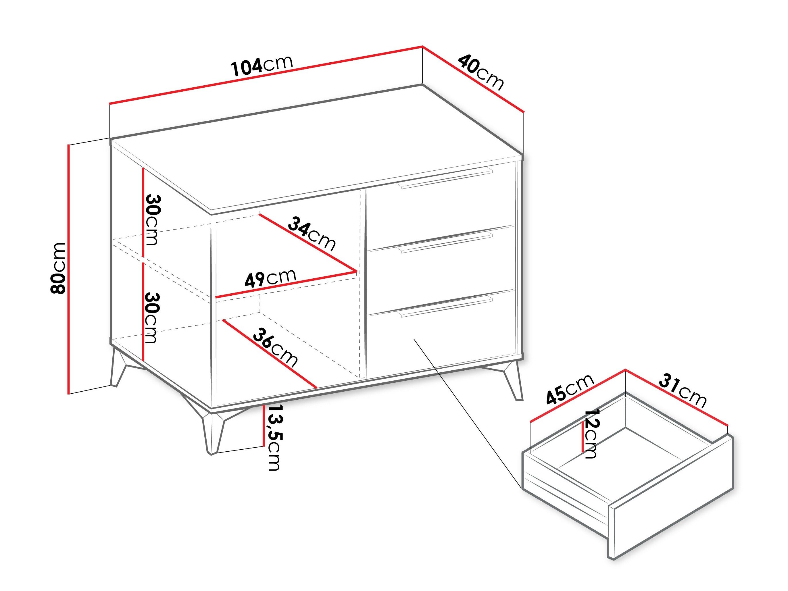 Kommode Comfivo Citrus II