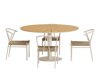 Tafel en stoelen set Dallas 5167