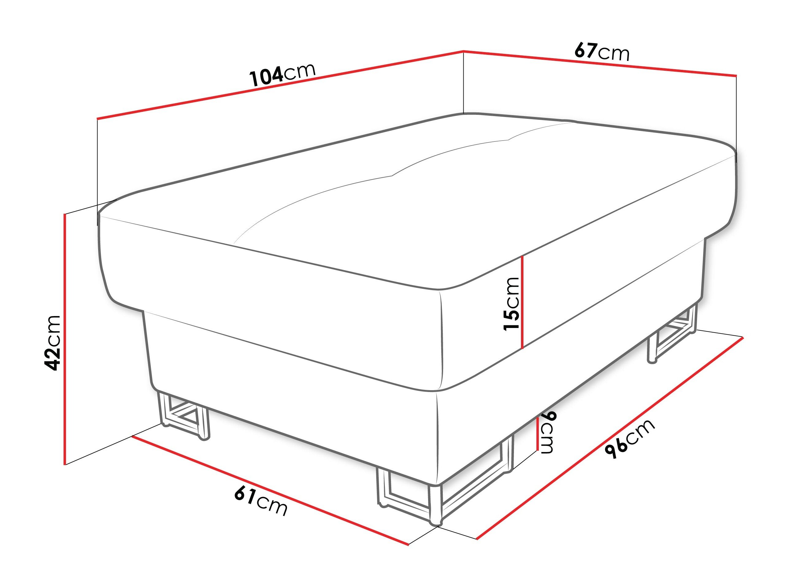 Polstret bænk Comfivo 238 (Margo 227.09)