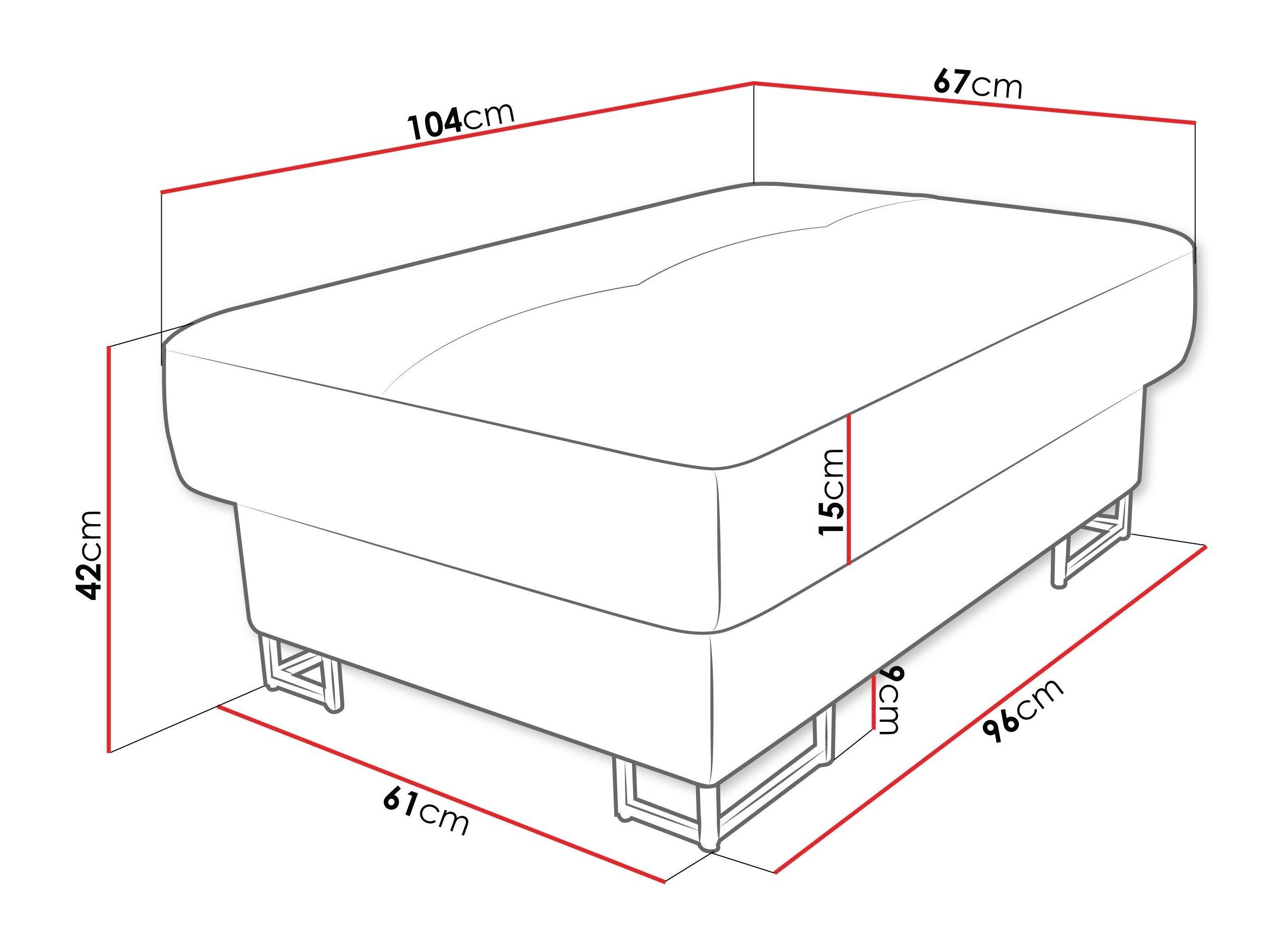 Polstret bænk Comfivo Ruta (Baloo 2073)
