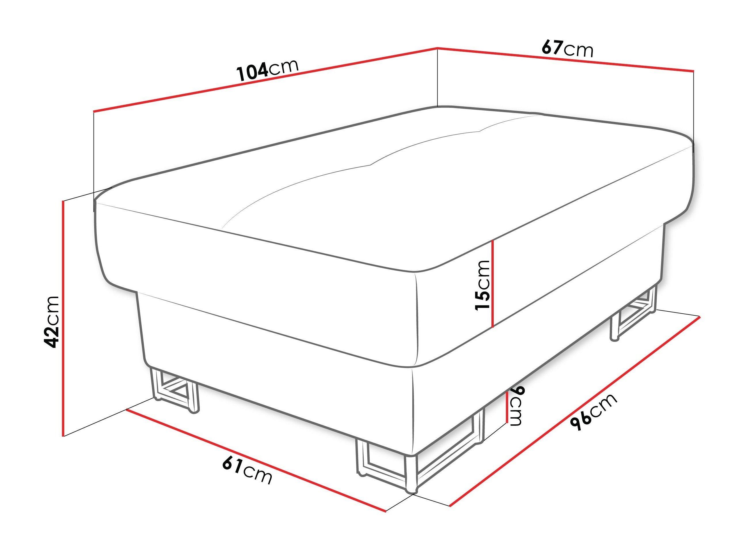 Polstret bænk Comfivo Ruta (Poso 100)
