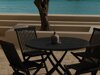 Tafel en stoelen set Nunova 145 (Zwart)
