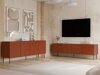 Woonkamerset Fentore 103 (Rood)