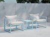 Buiten meubilair set Dallas 5186 (Lichtblauw + Beige)