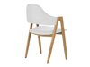 Stoel Houston 561 (Wit + eiken)