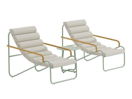 Conjunto de terraza Dallas 5194 (Verde)
