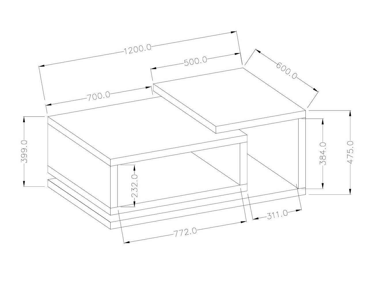 Stuemøbelsæt Baletu 110