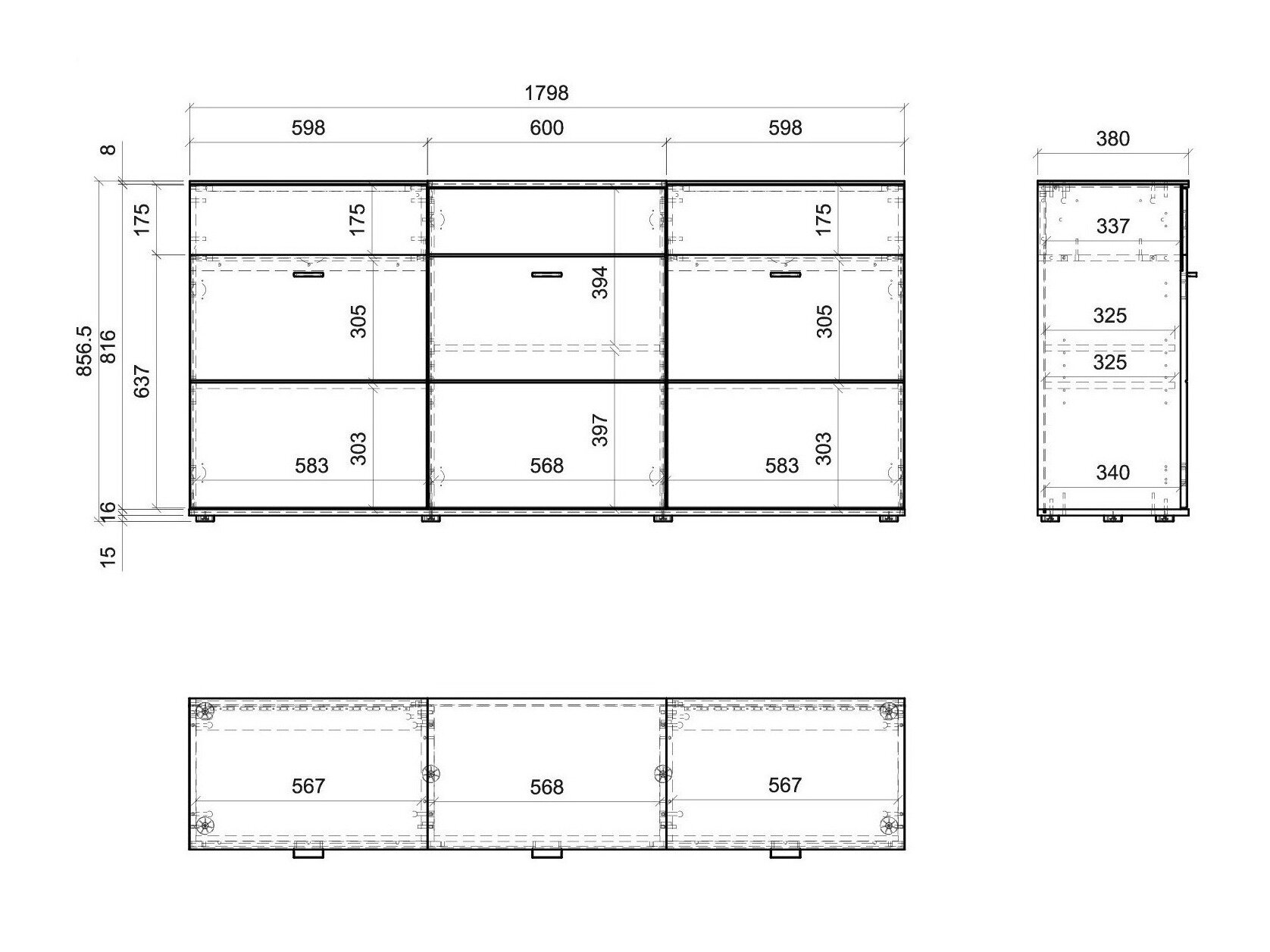 Dressoir Alnue 104