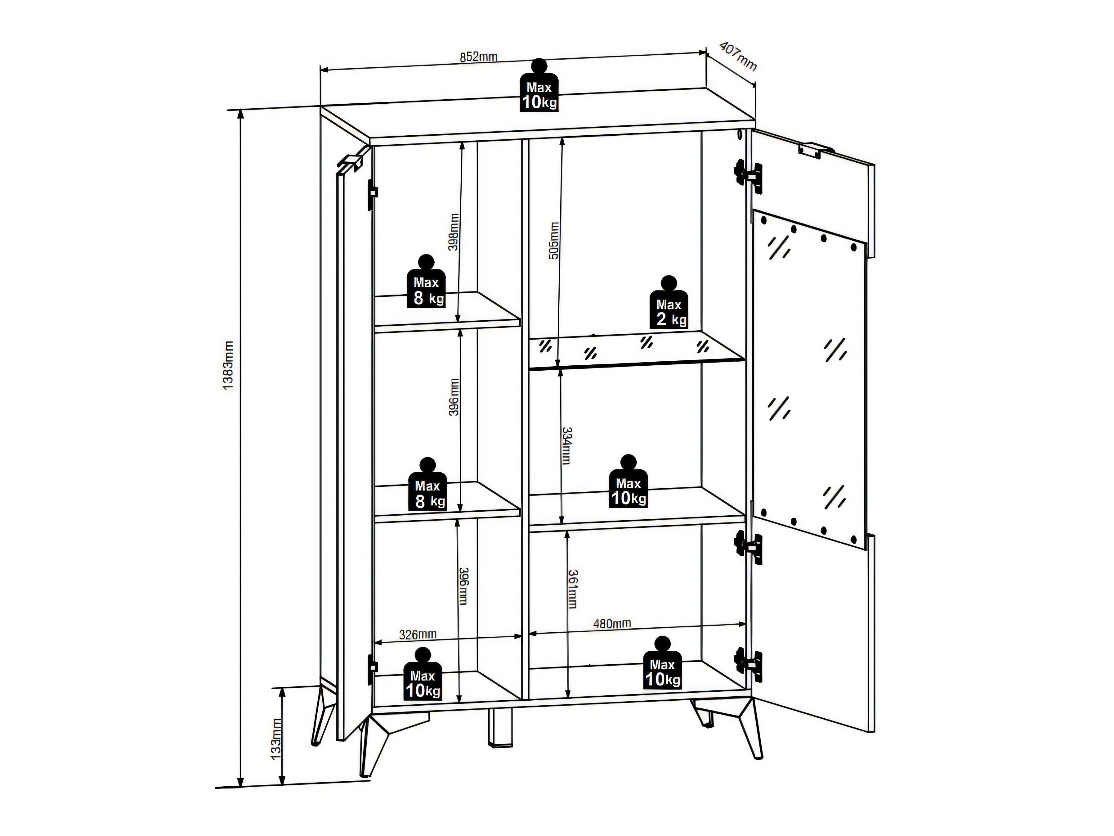 Dressoir Ruvmeli 101