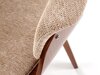 Stoel Houston 1597 (Beige + Notenhout)