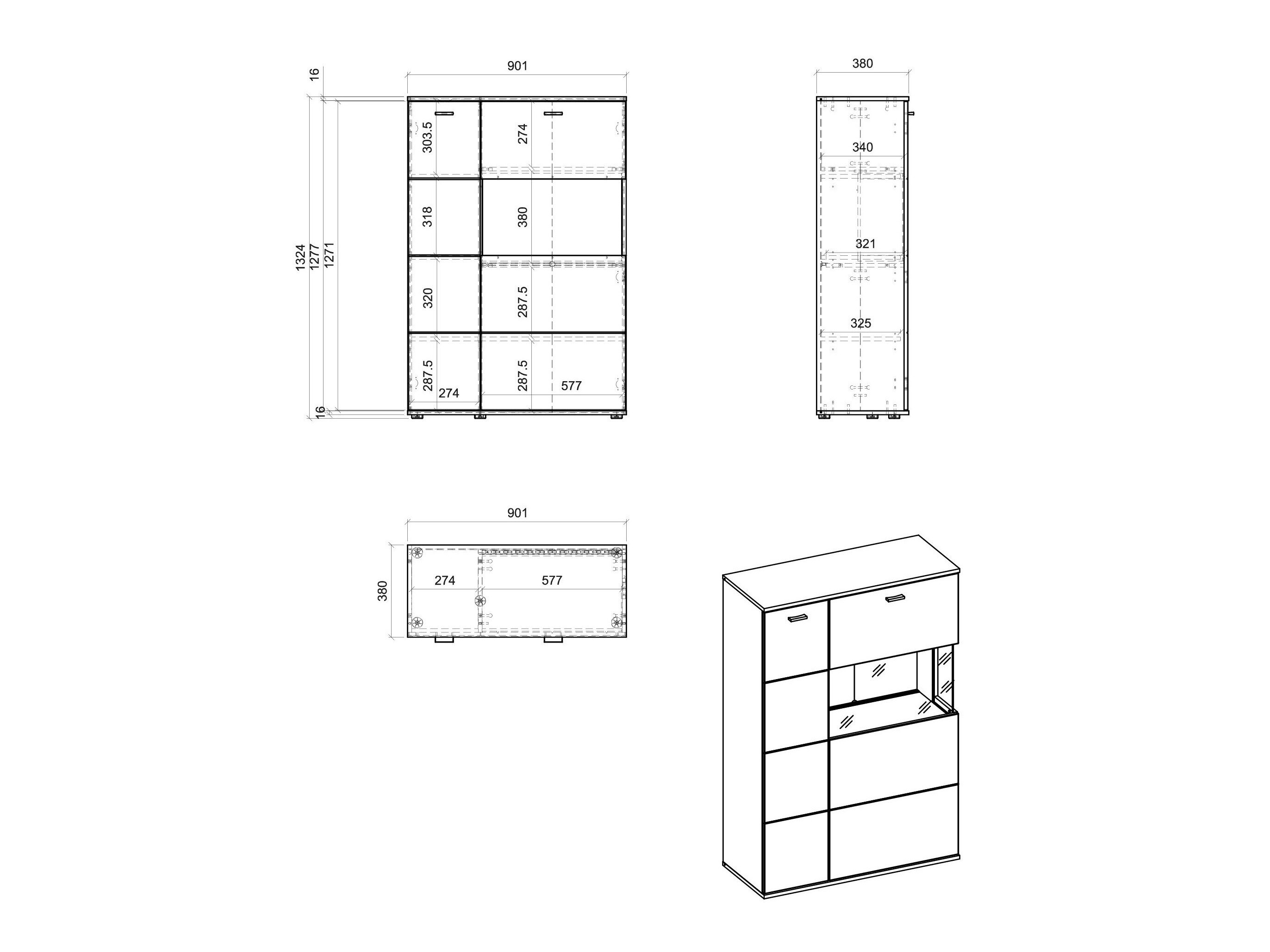 Stuemøbelsæt Alnue 107
