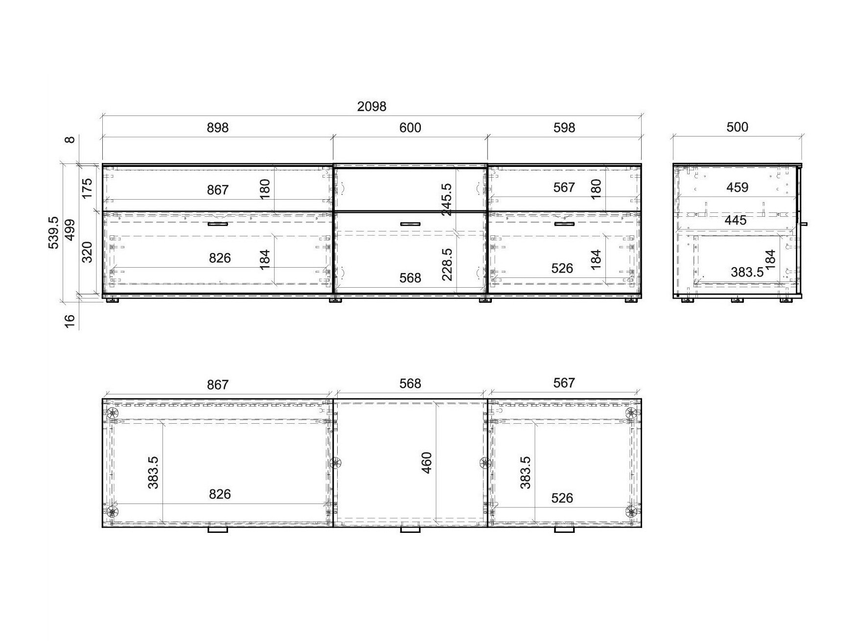 Stuemøbelsæt Alnue 108