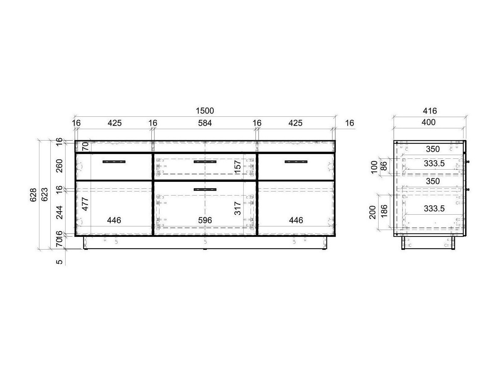 Stuemøbelsæt Balelbu 110
