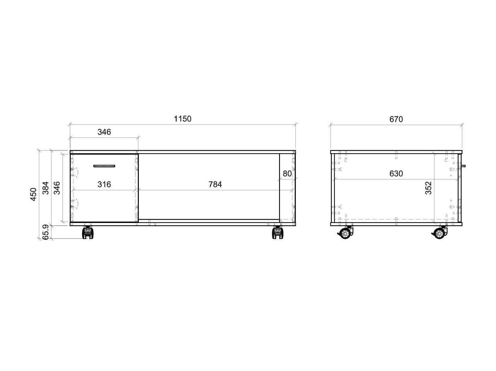 Sofabord Salsalo 106