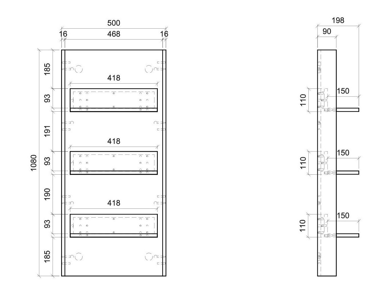 Vægreol Salsalo 107