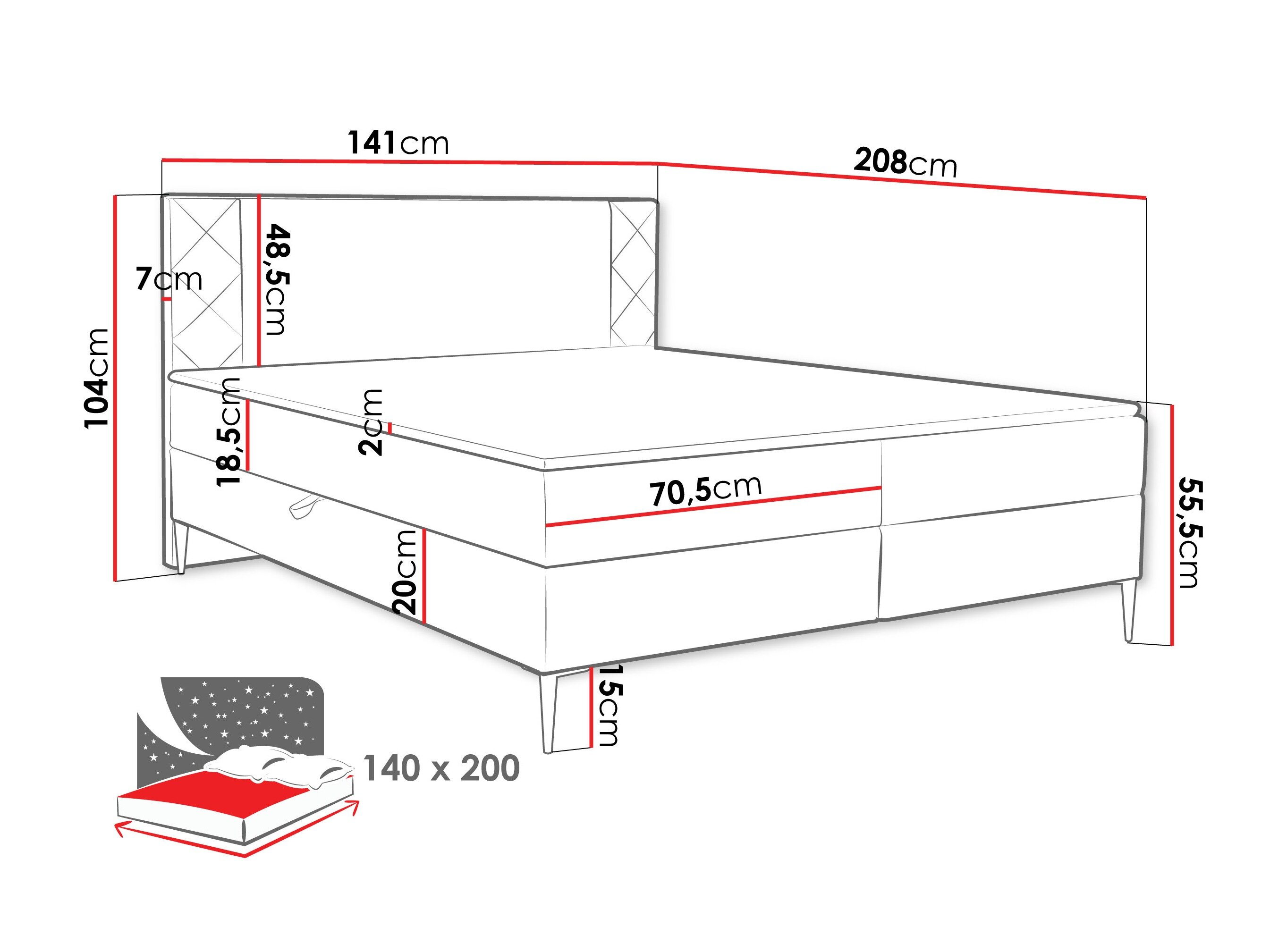 Kontinentalseng Providence 200 (Polo 897)