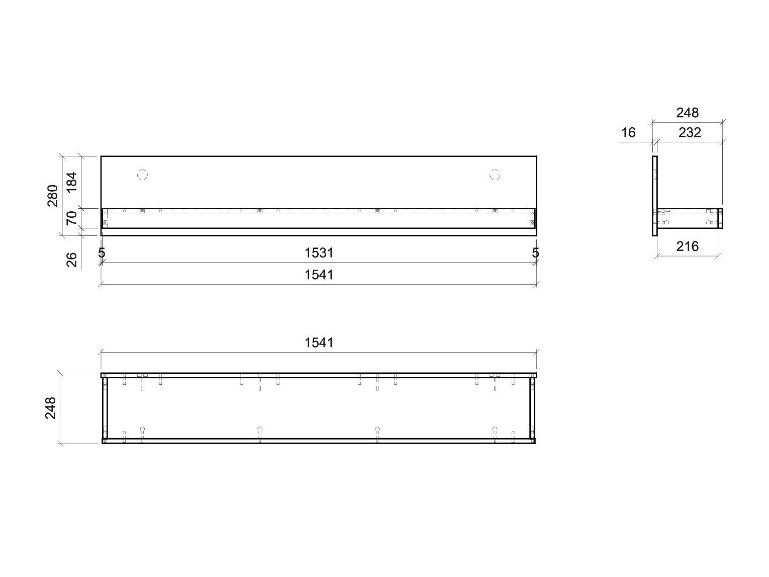 Vægreol Ophtola 111