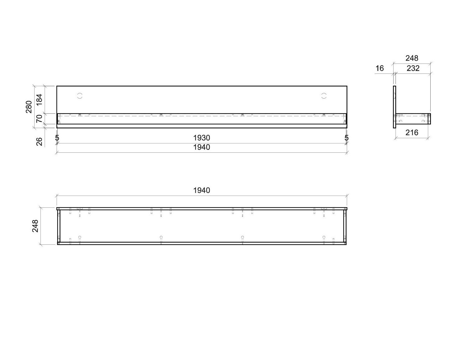 Vægreol Ophtola 112