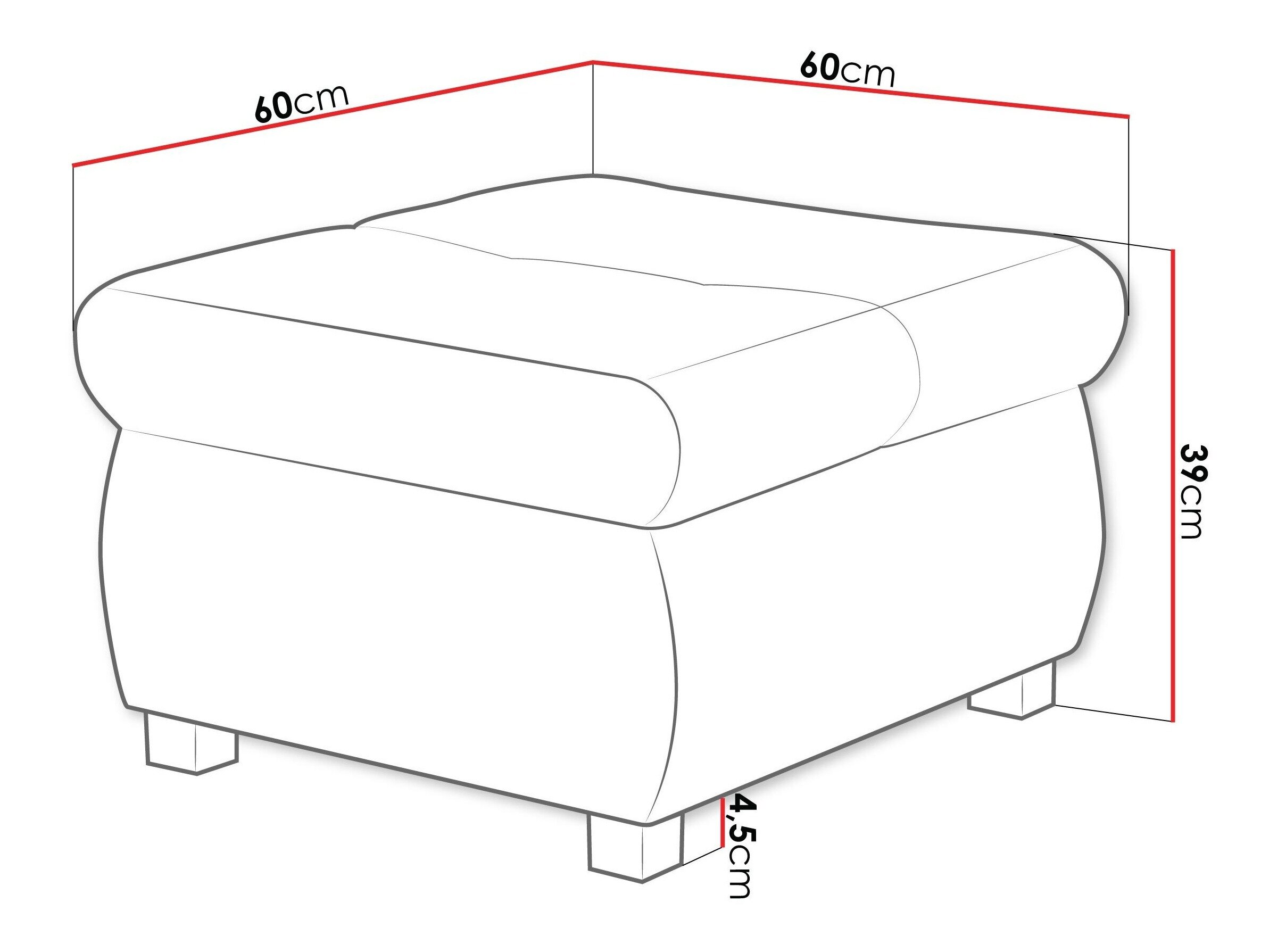 Puf Comfivo Nitor (Uttario Velvet 2967)